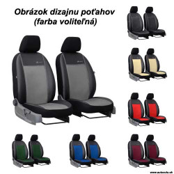Poťahy pre CITROËN JUMPER 1+1 I (1994-2006) Exclusive Leather (koža)