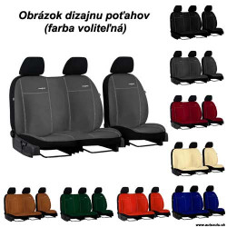 Poťahy pre RENAULT MASCOTT 2+1 (1999-2007) Comfort (Alcantara)