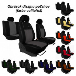 Poťahy pre JEEP Compass II (od 2017) Exclusive Alcantara (Alcantara-koža)