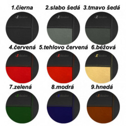 Poťahy pre OPEL Insignia kombi I (2008-2017) Exclusive Alcantara (Alcantara-koža)