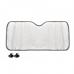 Clona na predné sklo strieborná - 145x70 cm