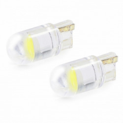 LED žiarovky STANDARD T10 W5W COB HPC 12V Clear white