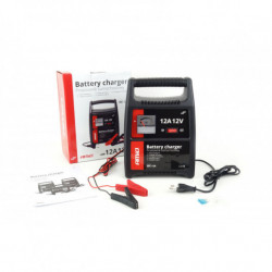 AMiO Nabíjačka auto/moto batérií 12V 12A (32-90Ah) SBC-12A