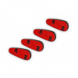 Samolepiace vešiaky do auta - 4 ks.