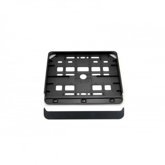 Podložka pod ŠPZ na motocykel – čierna