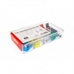 Autopoistky štandarndé púzdro 80 ks MIX