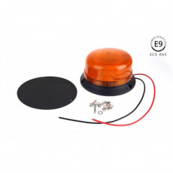 Výstražný maják pevný W03B na 3 skrutky R65 R10 36LED 12 / 24V IP56