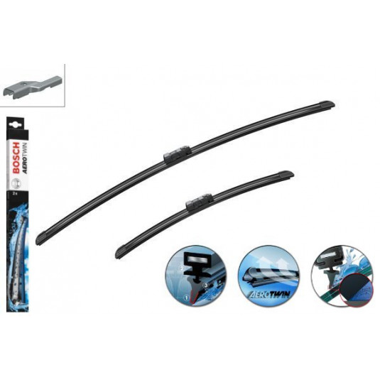 Stierače Bosch Aerotwin sada pre JAGUAR S-Type XE (06.15-súč.) 700/425mm