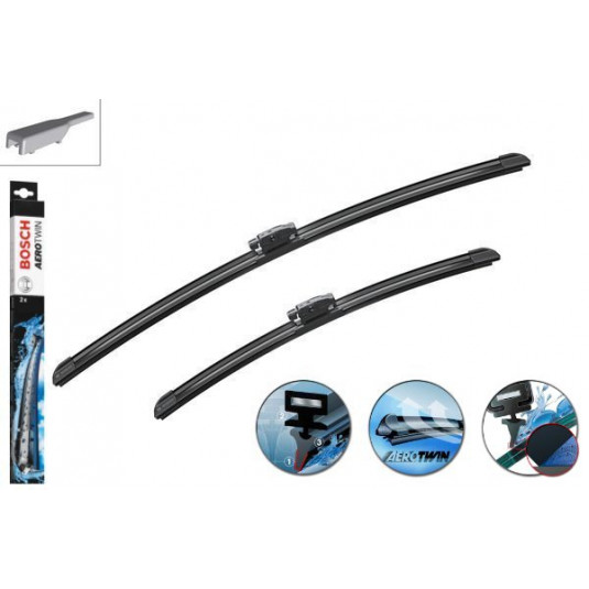 Stierače Bosch Aerotwin sada pre DACIA Lodgy (05.15-súč.) 550/400mm