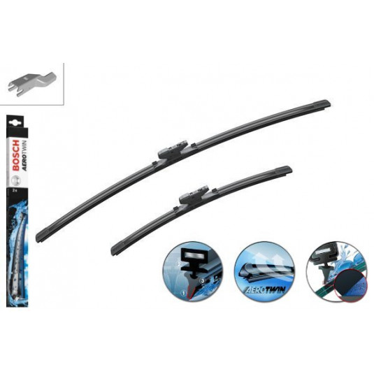 Stierače Bosch Aerotwin sada pre LAND ROVER NX [Z1] (11.14-súč.) 650/400mm