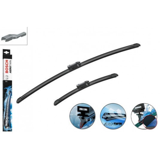 Stierače Bosch Aerotwin sada pre KIA Venga (12.09-súč.) 650/340mm