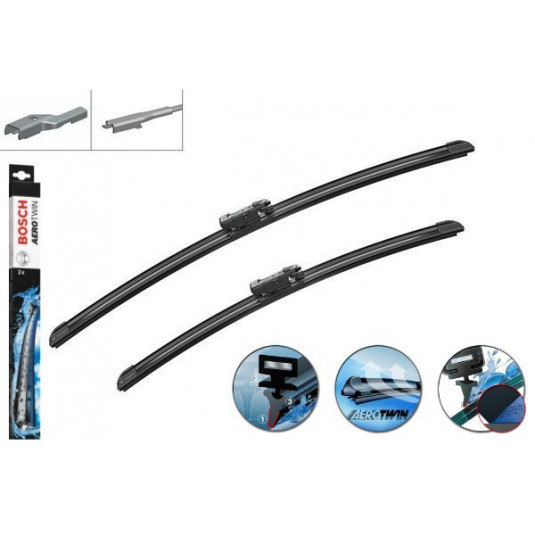 Stierače Bosch Aerotwin sada pre FIAT Stilo [192..] (07.05-12.07) 550/450mm