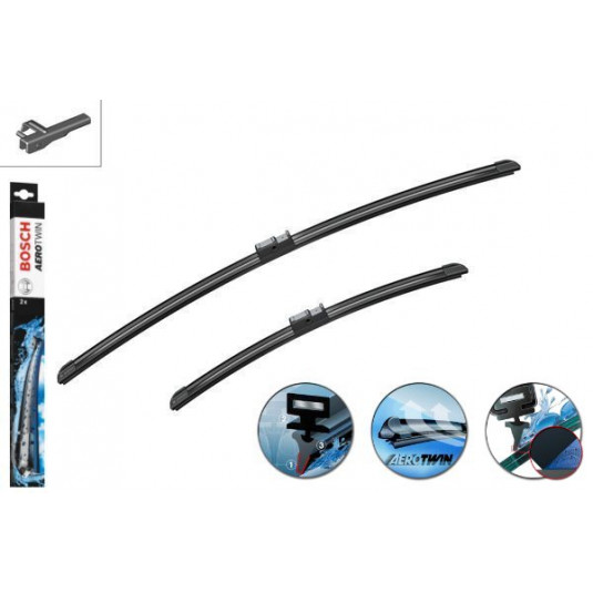 Stierače Bosch Aerotwin sada pre FORD Focus II Cabriolet [06] (07.06-07.10) 650/425mm