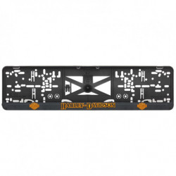 Podložka pod ŠPZ 3D HARLEY DAVIDSON oranžová