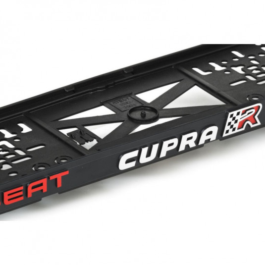 Podložka pod ŠPZ 3D SEAT CUPRA