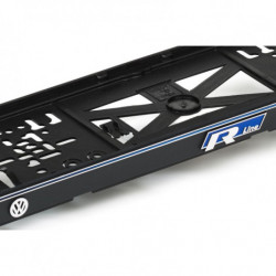 Podložka pod ŠPZ 3D VW R LINE modrá