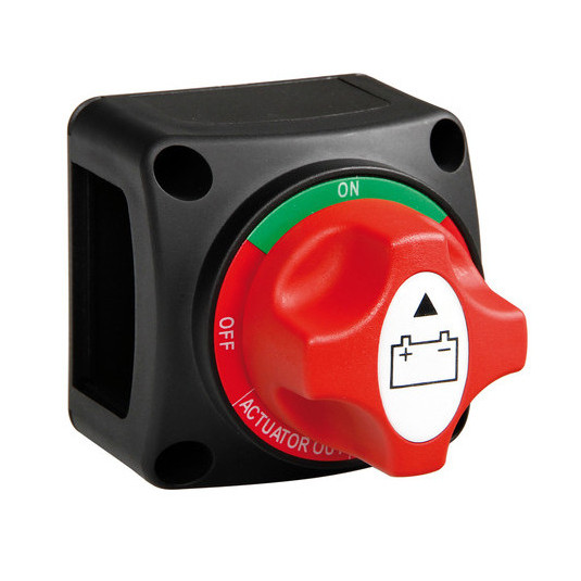 Spínač akumulátora 3-polohový 12/50V max 200A