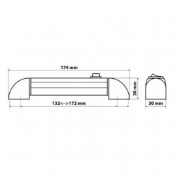 Interierové svetlo LED PIVOT - 4