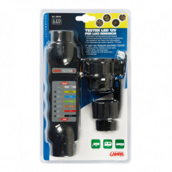 TESTER na testovanie svetiel pre prívesy 12V. Vrátane 7/13 kolíkového adaptéra