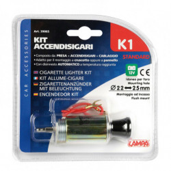 Autozapaľovač - Zásuvka + zapaľovač