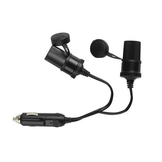 Predlžovací kábel a rozdvojka cigaretového zapaľovača