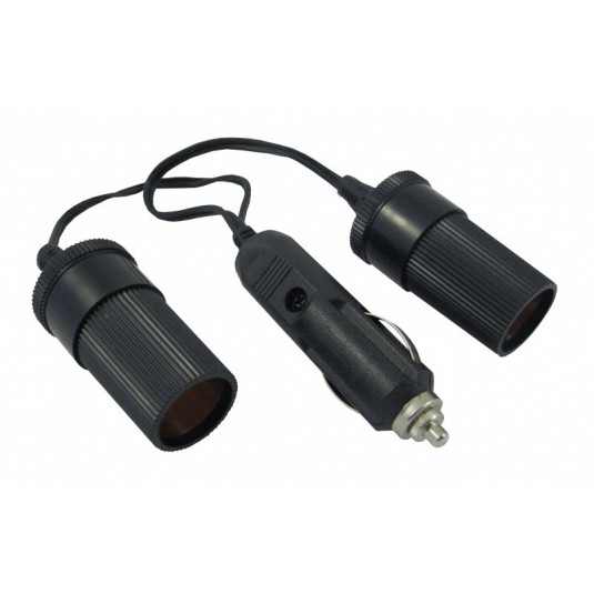 Predlžovací kábel a rozdvojka cigaretového zapaľovača V2