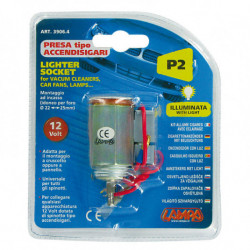 Univerzálna zásuvka na zapaľovač cigariet 12/24 V podsvietená