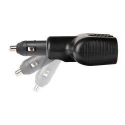 Zástrčka zapaľovača - rozdvojka 12 / 24 V + USB