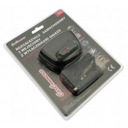 Zástrčka zapaľovača - roztrojka 12