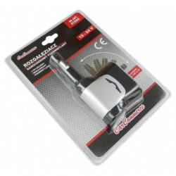 Zástrčka zapaľovača - roztrojka 12 / 24 V V2