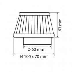 Vzduchový športový filter AF-5