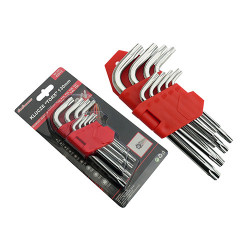 Sada kľúčov TORX 9 ks