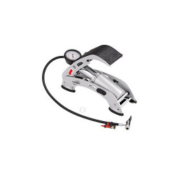 Hustilka nožná s manometrom