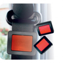 Zarážka bezpečnostných pásov CLIP