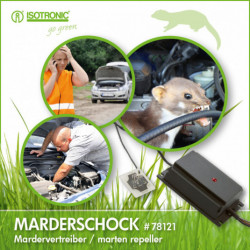 Plašič kún a hlodavcov s vysokonapäťovými platňami