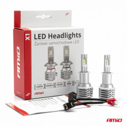 LED žiarovky hlavného svietenia H3 X1 Series AMiO