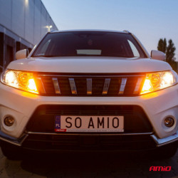 LED žiarovky CANBUS 3030 24SMD T20 7440 WY21W  Oranžová 12V/24V   2ks