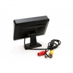 Asistenty parkovania TFT01 4,3 s kamerou HD-307-IR 4-senzorové čierne GOLD