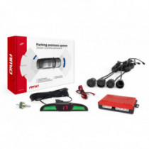 Asistenty parkovania LED COB 4-senzorové čierne