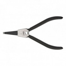 NEO Kliešte na poistné krúžky 140 mm, vonkajšie, s pevným hrotom, CrMo, rozsah 10-25 mm, priemer hrotu 1,5 - 2,0 mm