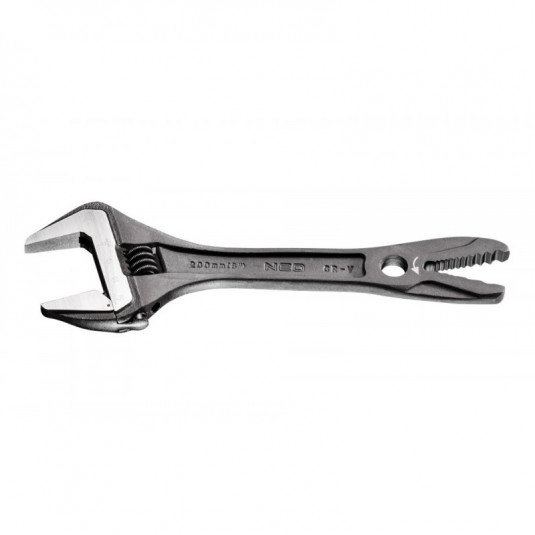 NEO Nastaviteľný kľúč krokodíl 200 mm, 0-33 mm