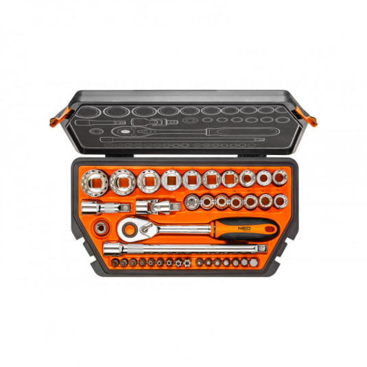 NEO Nástrčné kľúče 1/2, súprava 38ks