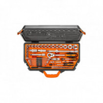 NEO Nástrčné náradiie 1/4, 1/2, súprava 71ks