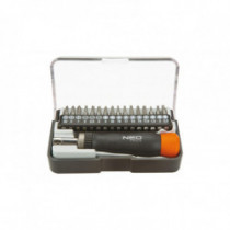 NEO Skrutkovacie nástavce precízne s upínadlom 17ks