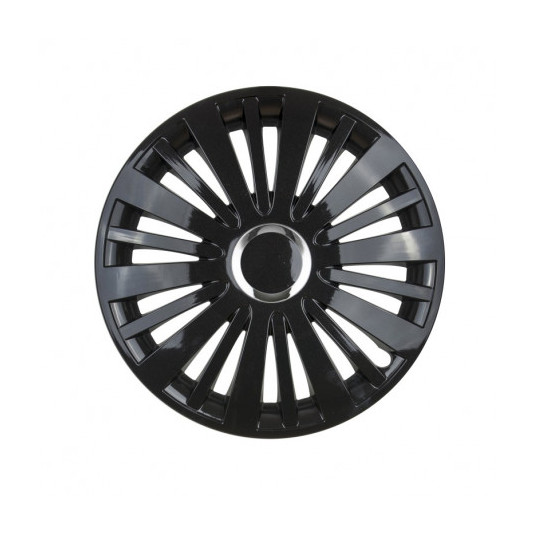 Puklice Jestic 16 Falcon červenočierne set 4ks