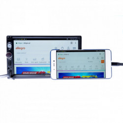 Autorádio 7'' gps usb micro sd mikrofón