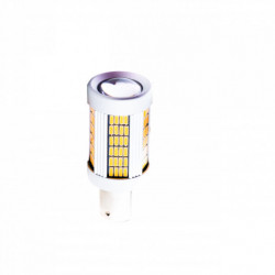 Py21W LED žiarovka (135 x SMD 4014) oranžová canbus V2