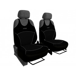 Autotričká Active Sport Fabric A čierne (Velour-velour)