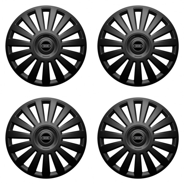 puklice pre Audi 15 Luxury black