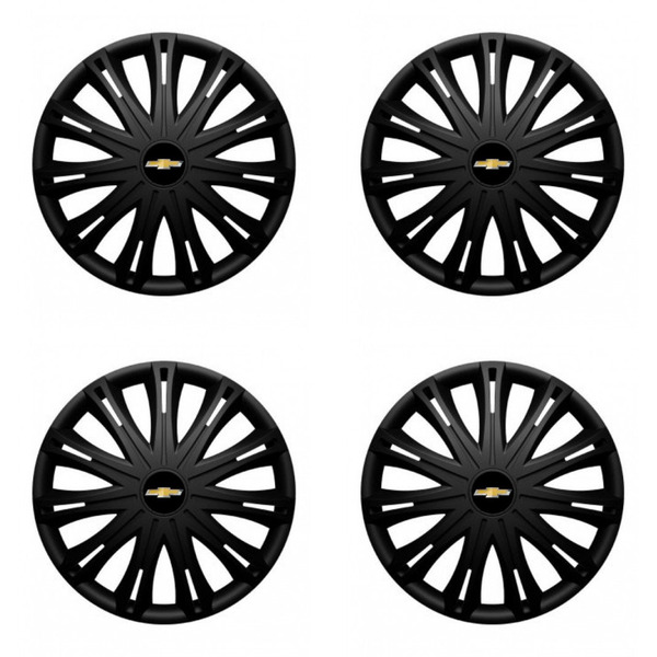 puklice pre  Chevrolet 16 SPARK BLACK